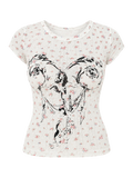 Floral Mermaid Tee